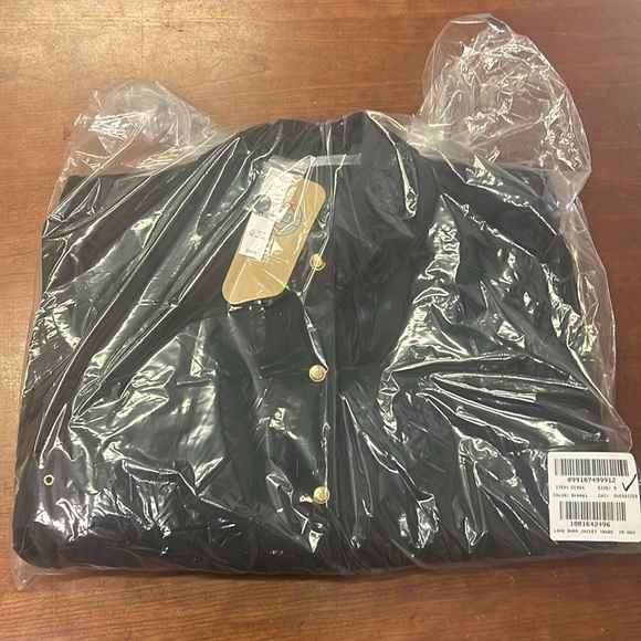 J Crew Long Barn Jacket™ in waxed cotton twill CC954 - Picture 6 of 7